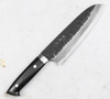 Takeshi Saji Aogami Super Ręcznie kuty nóż Santoku 18 cm
