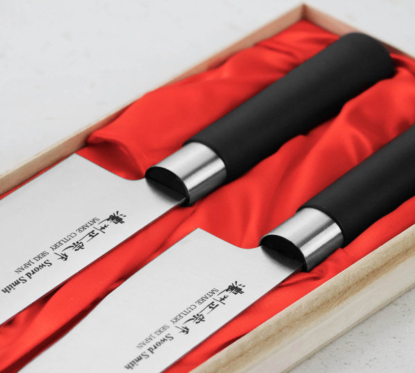 Satake Saku PP Zestaw Nóż Santoku + Nakiri