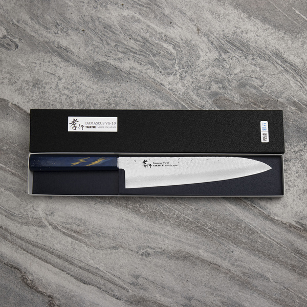 Sakai Takayuki Urushi VG-10 Saiseki Nóż Szefa kuchni 24 cm