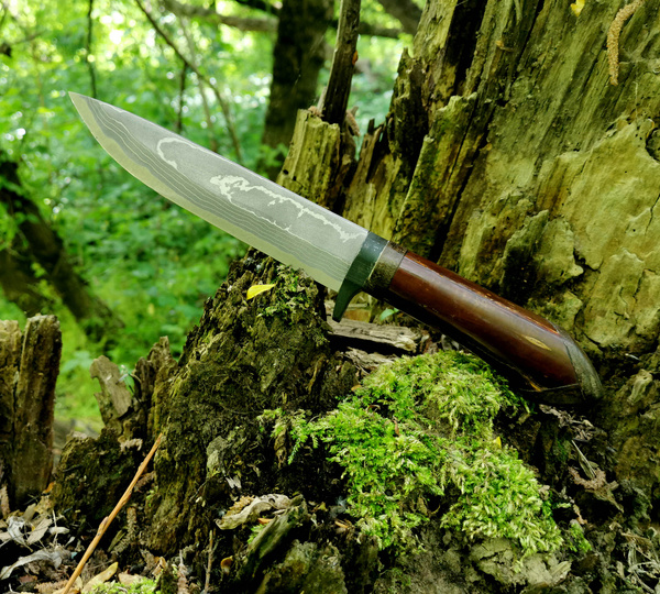 Takeshi Saji Keiryu Shirogami Nóż Outdoor 16 cm