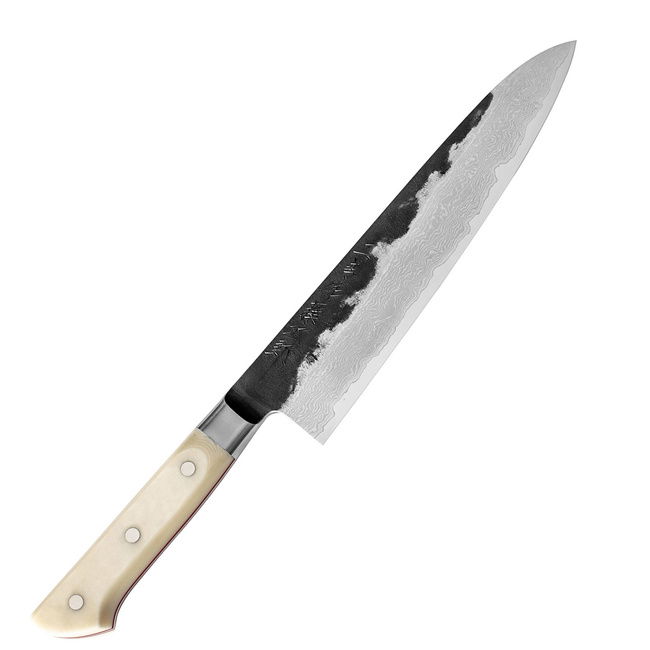 Tojiro Hand Made VG-10 Micarta white, Nóż szefa kuchni 21cm