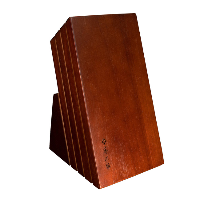 Tojiro Drewniany blok na noże z magnesem