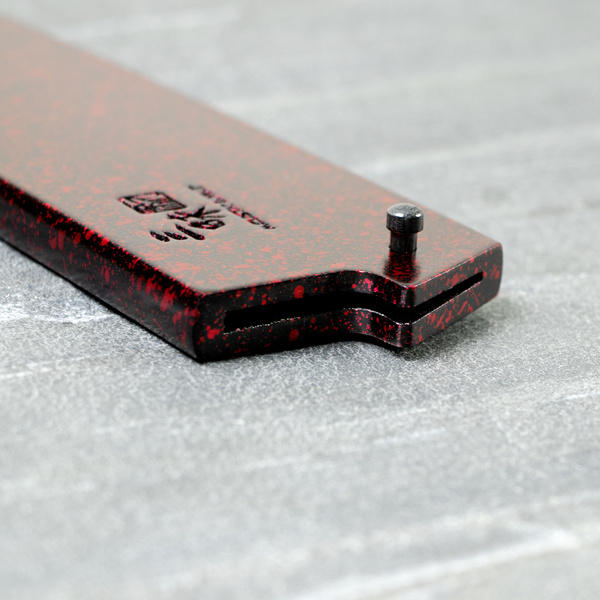 Drewniany pokrowiec "Saya" na nóż Santoku 18cm