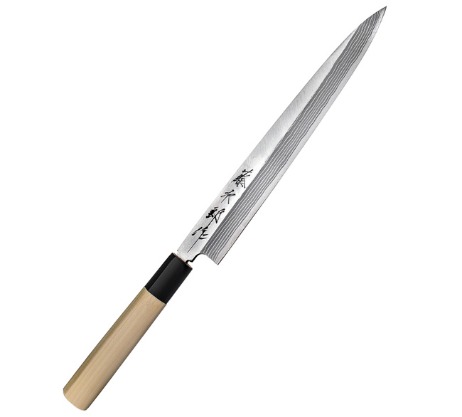 Tojiro Aogami Damascus Yanagi-Sashimi 24 cm