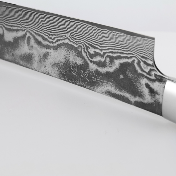 Takeshi Saji BTQ R-2 Damascus Nóż Sakimaru 39 cm