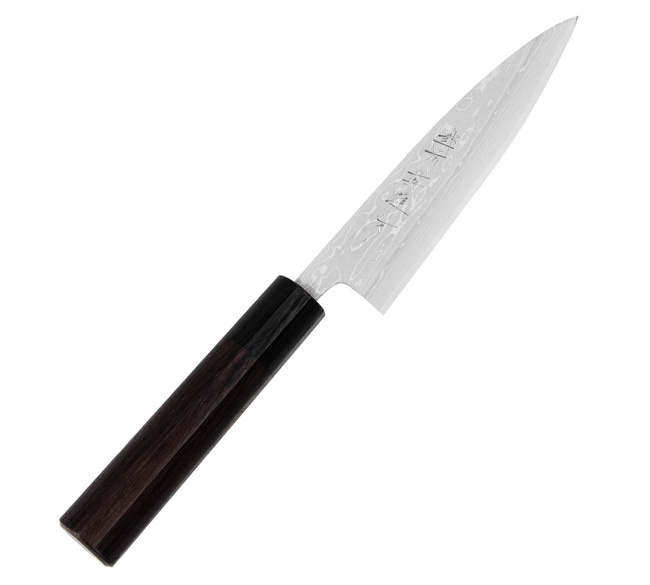 Hideo Kitaoka Shirogami Satin Nóż Kaisaki 12 cm