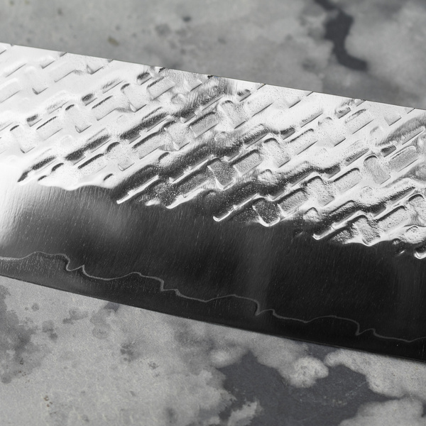 Takeshi Saji STRIX Blue Acrylic Nóż Nakiri 17 cm