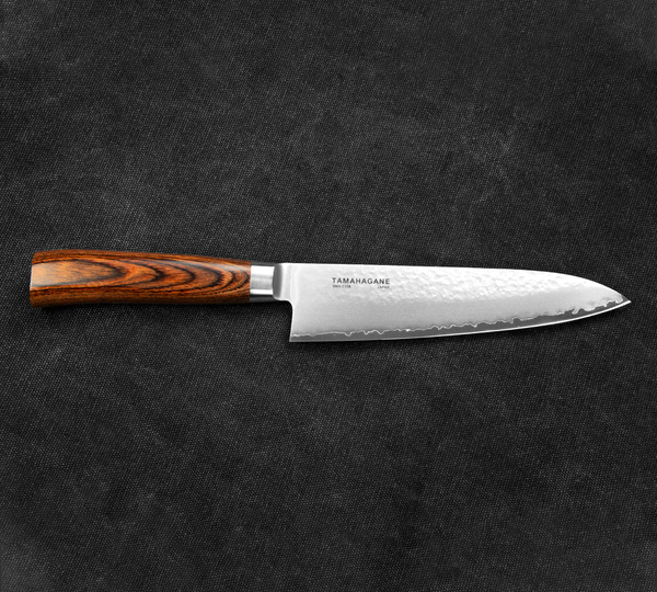 Tamahagane Tsubame Brown VG-5 Nóż szefa 18 cm