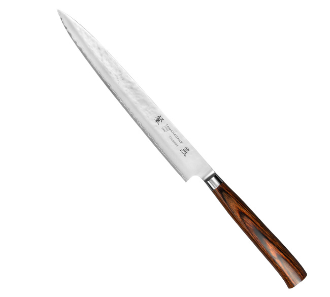 Tamahagane Tsubame Brown VG-5 Nóż Sashimi 24 cm