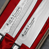 Satake Cutlery Mfg Daichi Zestaw 2 noży w drewnianym pudełku