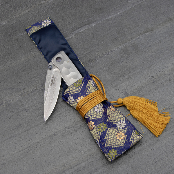 Mcusta Shinra Tsuchi Damascus VG-10 6,5 cm