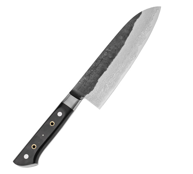 Tojiro Hand Made VG-10 Micarta, Nóż Santoku 17cm