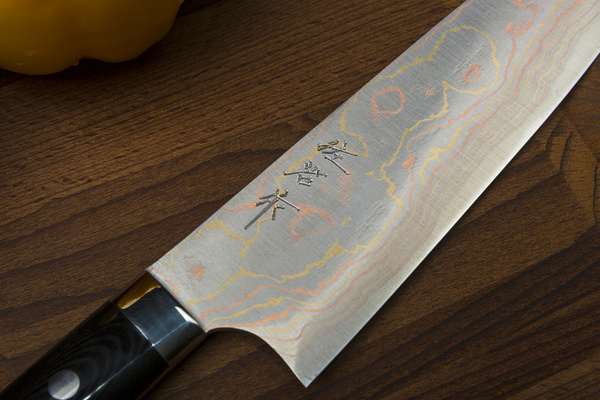 Takeshi Saji Blue Steel Nóż szefa ręcznie kuty 21 cm