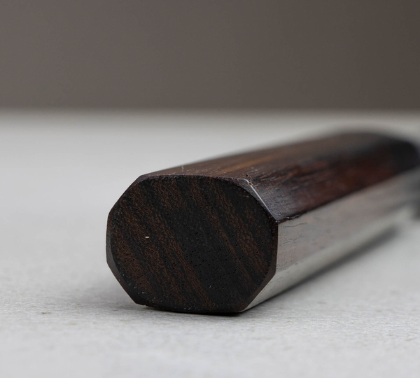 Hideo Kitaoka Shirogami Black Oktagon Nóż Yanagi 27 cm