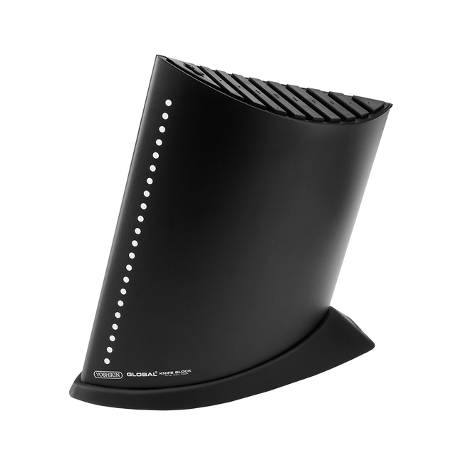 Blok na 9 noży w kształcie żaglowca – czarny| Global