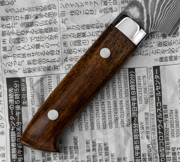 Takeshi Saji IW Ręcznie kuty nóż uniwersalny 15 cm VG-10