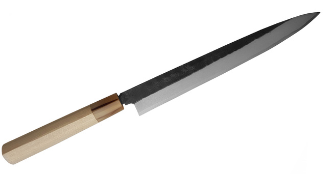 Hideo Kitaoka Nóż Shirogami Black Yanagi 27 cm