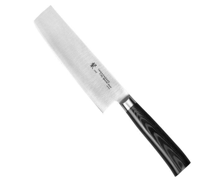 Tamahagane SAN Black VG-5 Nóż Nakiri 18 cm