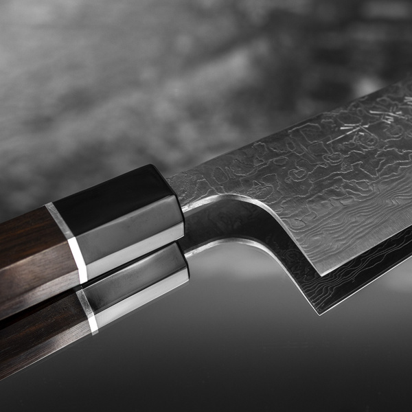Takeshi Saji ME R-2 Diamond Nóż Santoku 18 cm