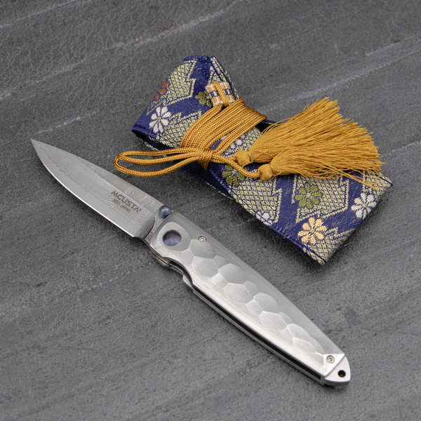 Mcusta Shinra Tsuchi Damascus VG-10 6,5 cm