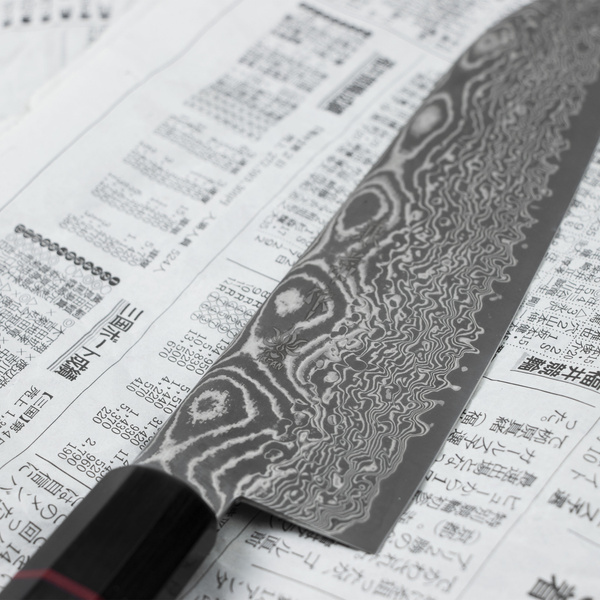 Kanetsune Namishibuki SG-2 Nóż Santoku 18 cm + Saya