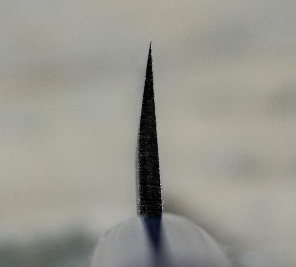 Hideo Kitaoka Shirogami Satin Nóż Kaisaki 12 cm