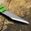Kanetsune 420J2 Nóż Kiridashi 4 cm Zielony