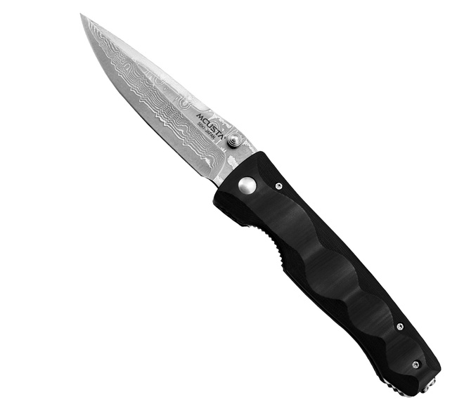 Mcusta Elite Black Micarta Damascus VG-10 8,5 cm