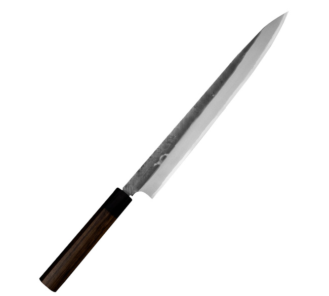 Hideo Kitaoka Shirogami Black Nóż Oktagon Yanagi 30 cm