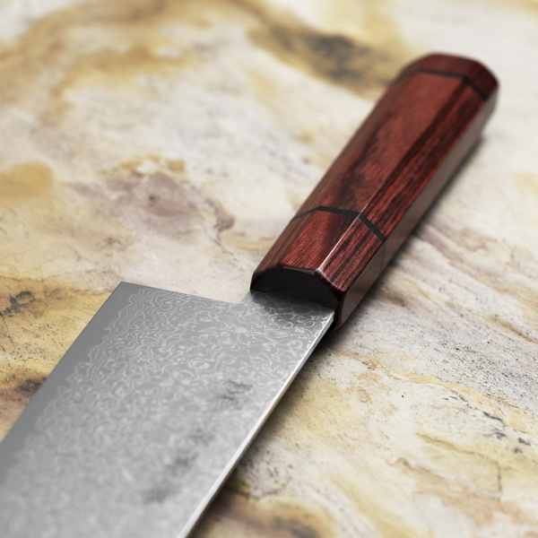 Kanetsune Minamo-kaze Nóż Santoku 18 cm
