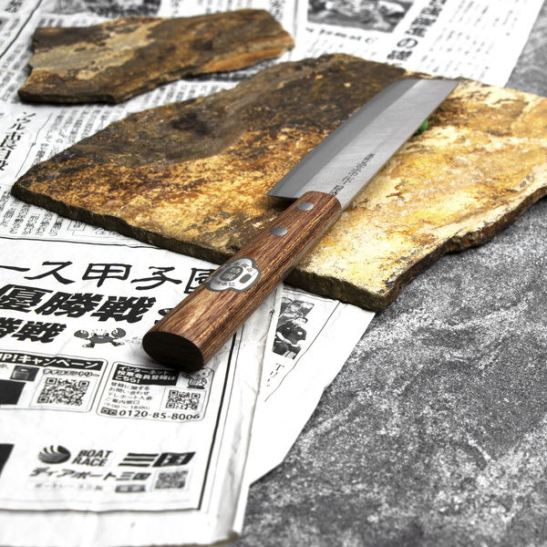 Kanetsune 1000 Shiro-2/SS Nóż mini Nakiri 13,5 cm