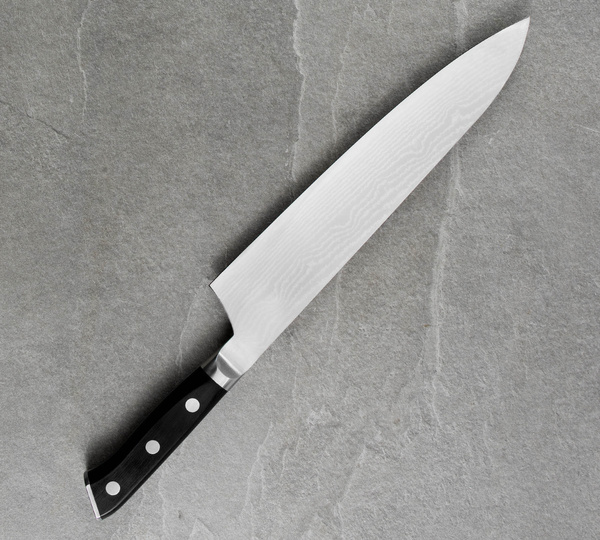Mcusta Zanmai Classic Damascus VG-10 Pakka Nóż szefa 24 cm