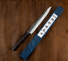 Hideo Kitaoka Shirogami Black Oktagon Nóż Yanagi 24 cm