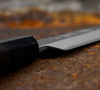 Hideo Kitaoka Shirogami Black Oktagon Nóż Yanagi 21 cm
