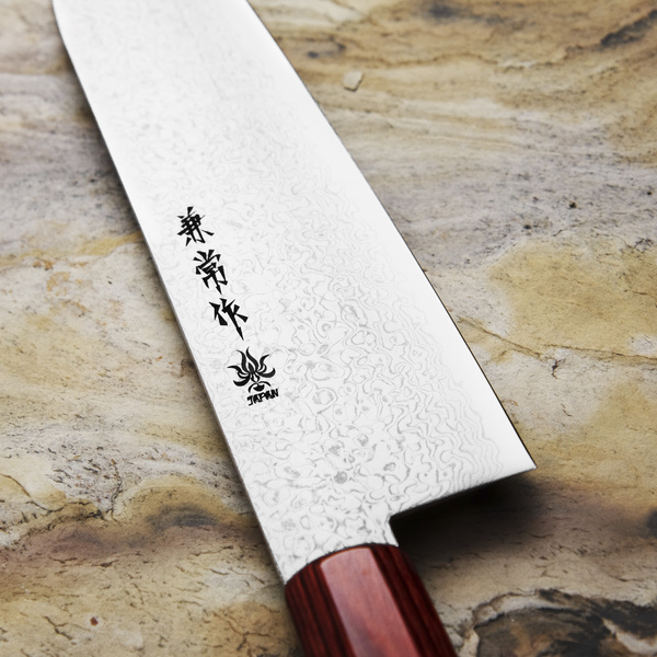 Kanetsune Minamo-kaze Nóż Santoku 18 cm