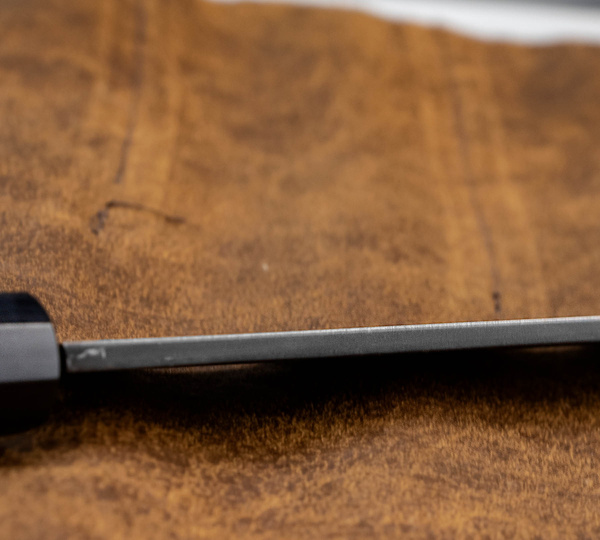 Hideo Kitaoka Shirogami Black Oktagon Nóż Yanagi 24 cm