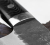 Takeshi Saji Aogami Super Ręcznie kuty nóż Santoku 18 cm