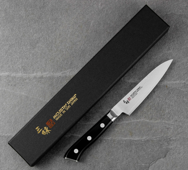 Mcusta Zanmai Classic Damascus VG-10 Pakka Nóż uniwersalny 11 cm