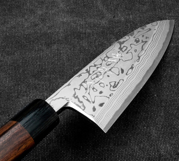 Hideo Kitaoka Shirogami Satin Nóż Deba 16,5 cm