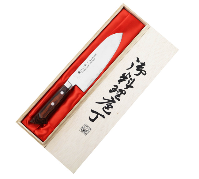 Satake Unique AUS-8 Nóż Santoku 17 cm