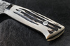 Takeshi Saji WBB Ręcznie kuty nóż Santoku 18 cm R-2