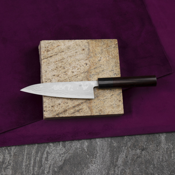 Kanetsune Zen-Bokashi Aogami#2 Nóż uniwersalny 13,5 cm