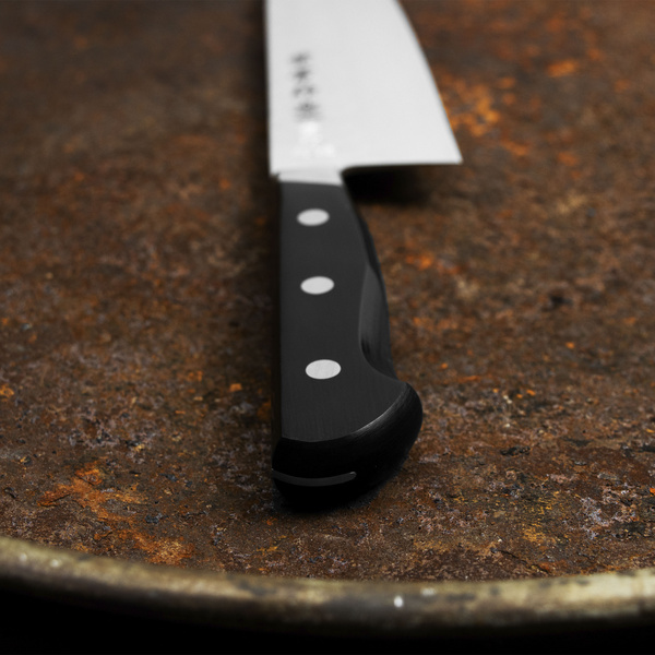 Kanetsune YH-3000 Aogami#2/SS Nóż Santoku 18 cm