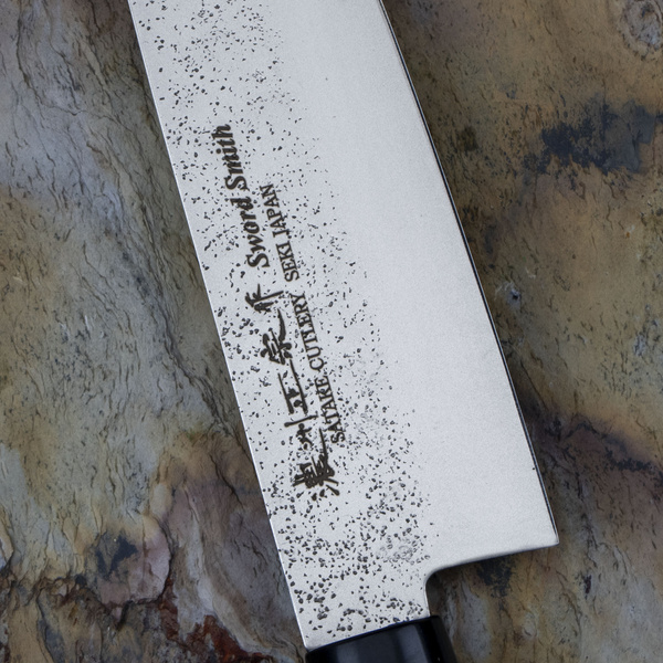 Satake Nashiji Natural Nóż Santoku 17 cm