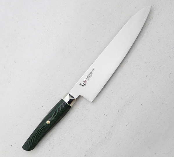 Mcusta Zanmai Green Revolution SPG2 Nóż Gyuto 21 cm