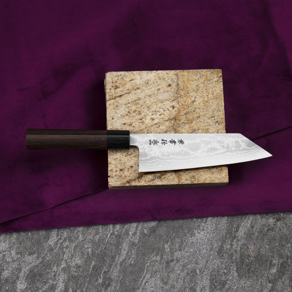 Kanetsune Zen-Bokashi Aogami#2 Nóż Bunka 17 cm