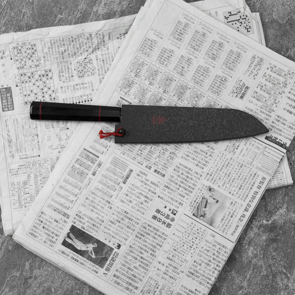 Kanetsune Namishibuki SG-2 Nóż Santoku 18 cm + Saya