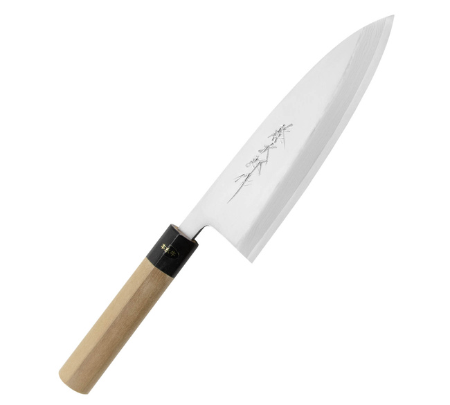 Tojiro Aogami Damascus Nóż Deba 21 cm