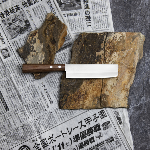 Kanetsune 1000 Shiro-2/SS Nóż mini Nakiri 13,5 cm