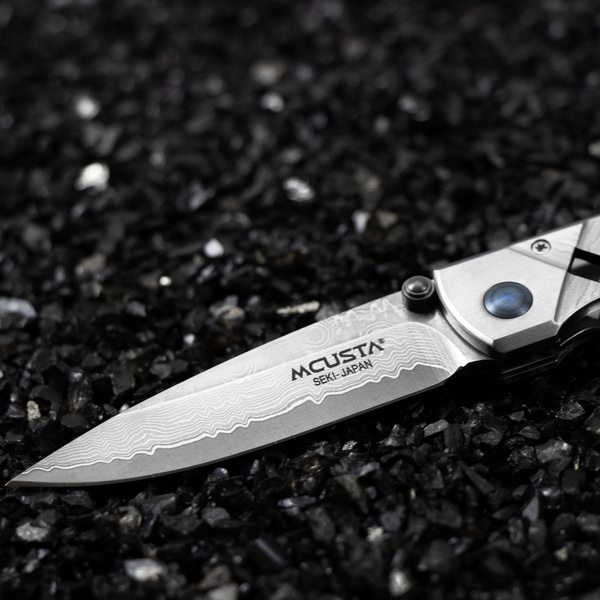 Mcusta Shinra Katana VG-10 Damascus 7 cm